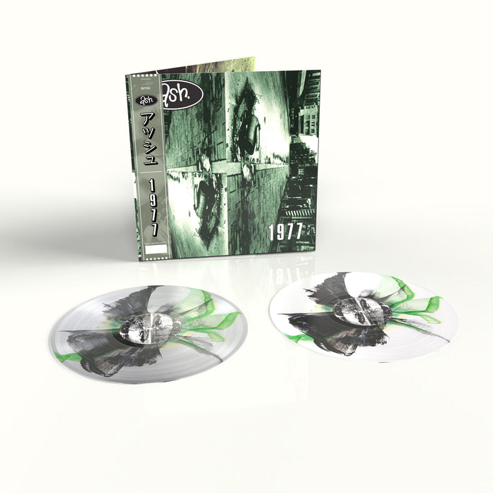 Ash 1977 Vinyl LP Signed 30th Anniversary Assai Obi Edition Green & Black Inkplosion Colour 2026