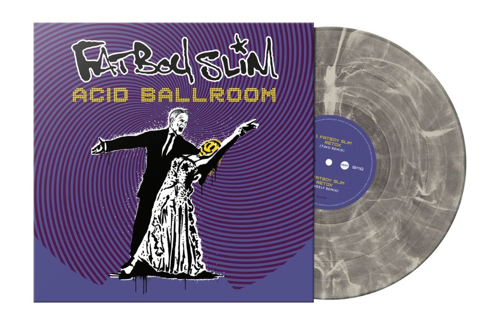 Fatboy Slim Acid Ballroom Grey Swirl Vinyl