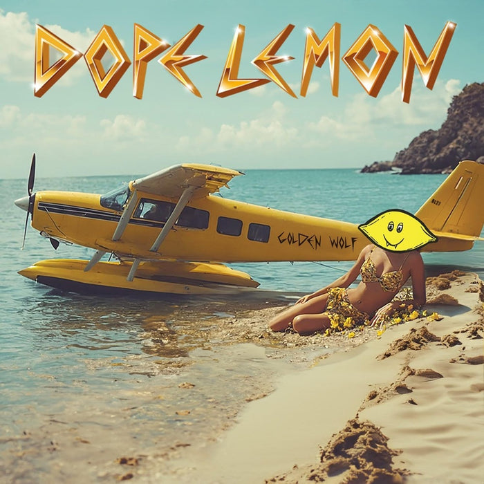 Dope Lemon Golden Wolf Vinyl LP Gold Marble Colour 2025
