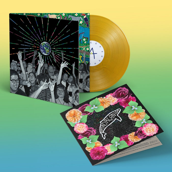 Superorganism World Wide Pop Vinyl LP Gold Colour 2022