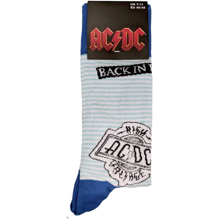 AC/DC Unisex Ankle Socks: Icons (Uk Size 7 - 11)