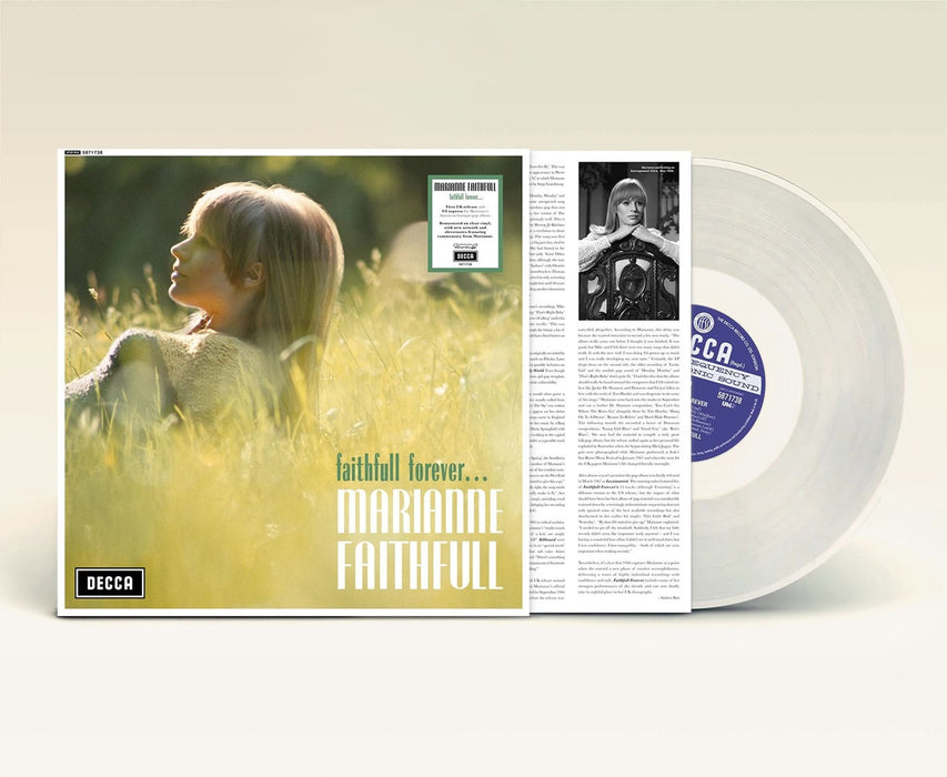 Marianne Faithfull Faithful Forever Vinyl LP Clear Colour RSD 2024