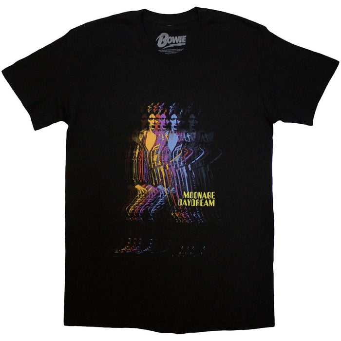 David Bowie Moonage Daydream Black X-Large T-Shirt