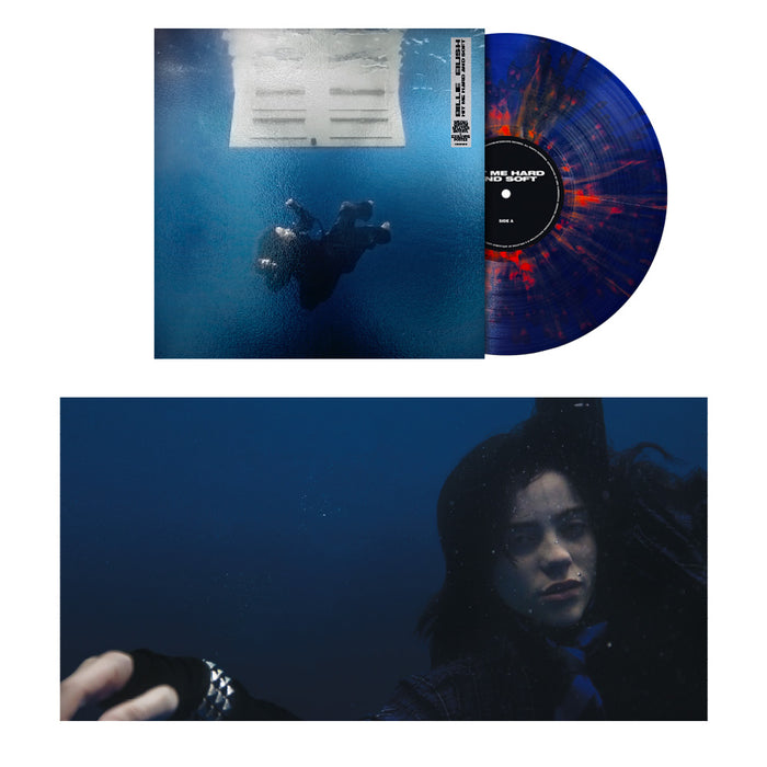 Billie Eilish HIT ME HARD AND SOFT 1st Anniversary Edition Vinyl LP Blue and Orange Splatter Colour 2025