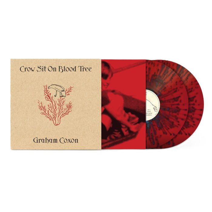 Graham Coxon Crow Sit On Blood Tree Vinyl LP Indies Blood Red & Black Splatter Colour Due Out 11/09/26