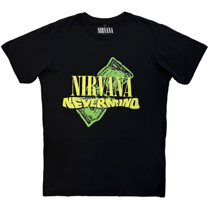 Nirvana Nevermind Dollar Black X-Large T-Shirt