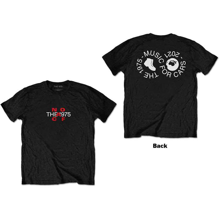 The 1975 Music For Cars Black X-Large T-Shirt