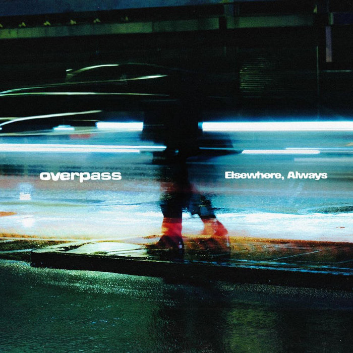 overpass Elsewhere, Always Vinyl LP Blue Transparent Colour