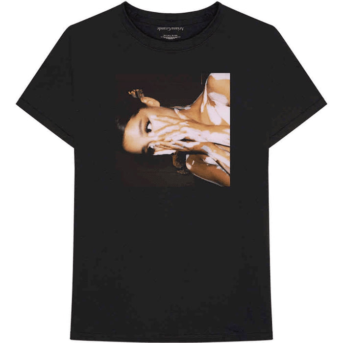 Ariana Grande Side Photo Black Small T-Shirt