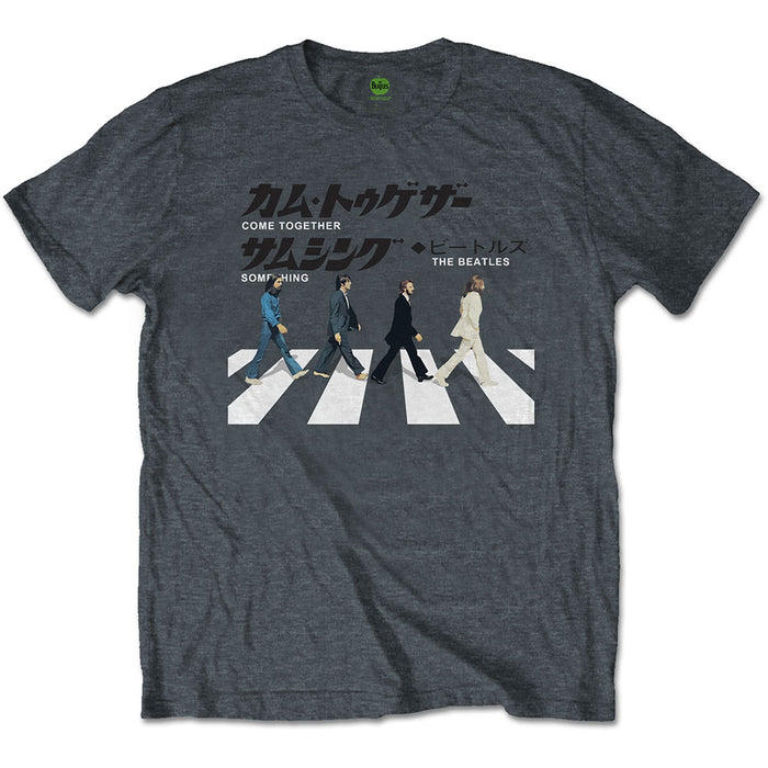 The Beatles Abbey Road Japanese Heather Grey Small T-Shirt
