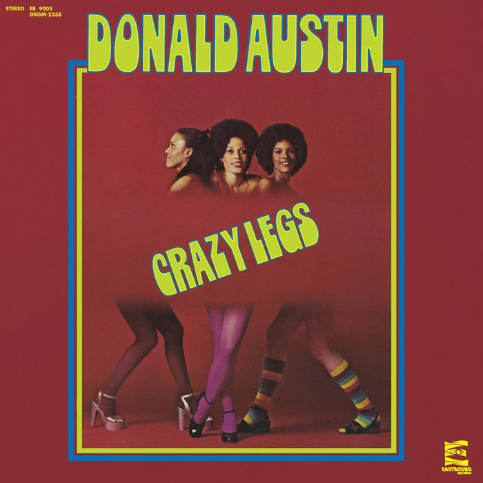 Donald Austin Crazy Legs (2026 Remastered) Vinyl LP Red Colour RSD Black Friday 2026 Due Out 28/11/26