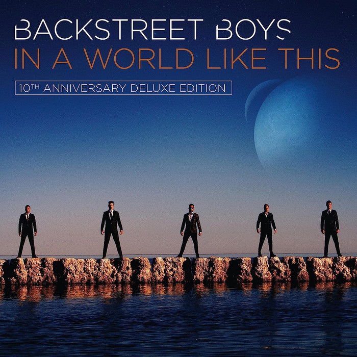Backstreet Boys In a World Like This Vinyl LP 10th Anniversary Deluxe Blue and Yellow Colour 2023