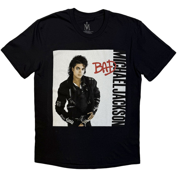 Michael Jackson Bad Black X-Large T-Shirt