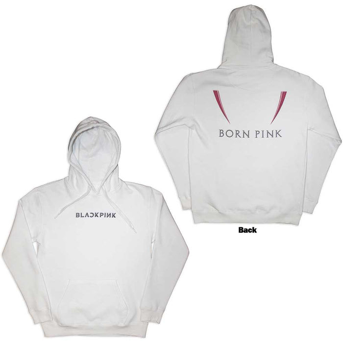 Blackpink Born Pink White Small Hoodie