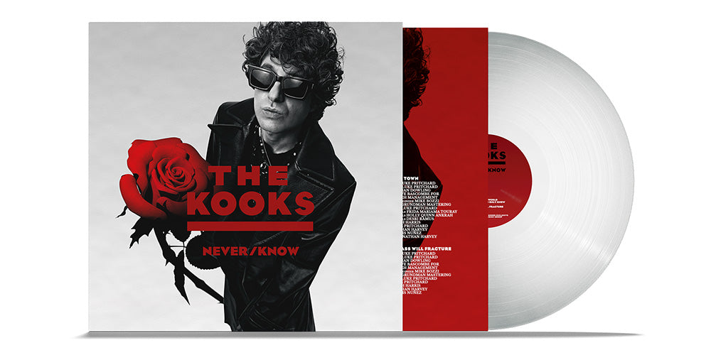 The Kooks Never/ Know Vinyl LP Clear Colour Due Out 09/05/25