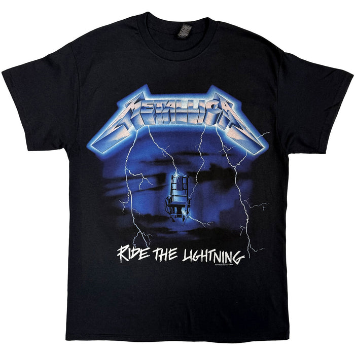 Metallica Ride The Lightning Tracks Black X-Large T-Shirt