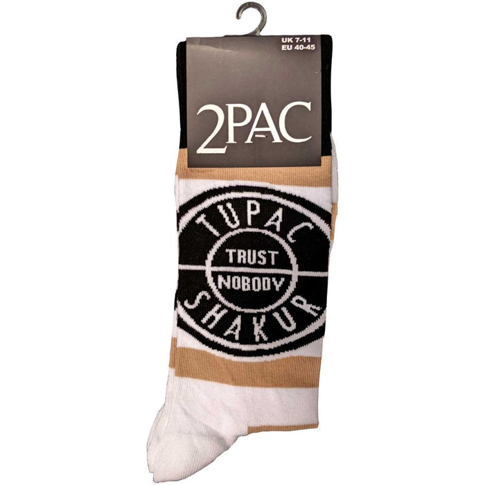 Tupac Unisex Ankle Socks: Trust Nobody (Uk Size 7 - 11)