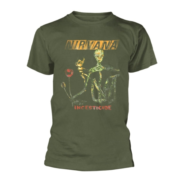 Nirvana Reformant Incesticide Green Large T-Shirt