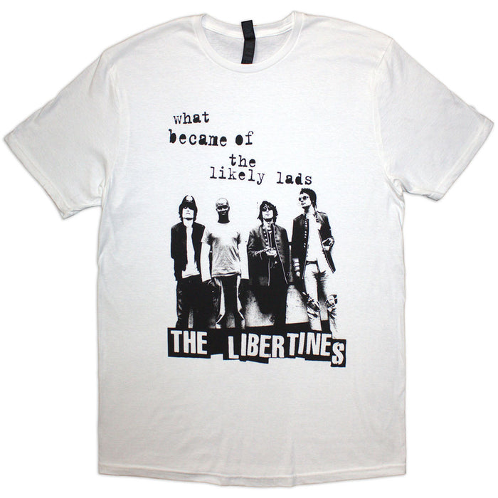 The Libertines What Became Of The Likely Lads White Medium T-Shirt