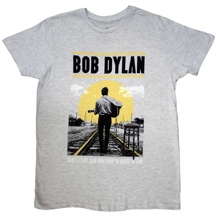 Bob Dylan Slow Train Grey XX-Large T-Shirt
