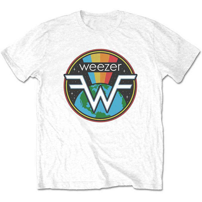 Weezer Symbol Logo White Large Unisex T-Shirt