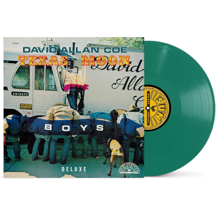 David Allan Coe Texas Moon Vinyl LP Transparent Emerald Green Colour Due Out 21/08/26