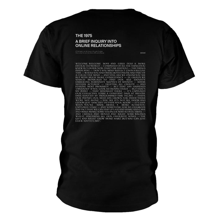 The 1975 ABIIOR Welcome Welcome Version 2 Black X-Large T-Shirt
