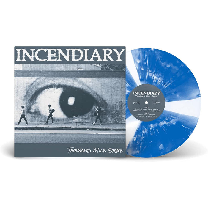 Incendiary - Thousand Mile Stare Vinyl LP Blue & White Spinner Colour 2026