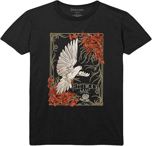 Fleetwood Mac Dove Black X-Large T-Shirt
