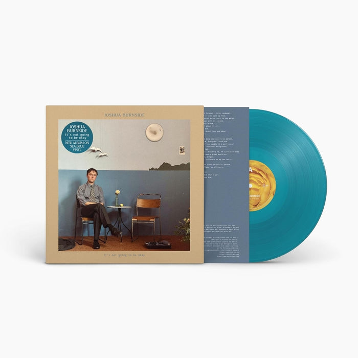Joshua Burnside It's Not Going to be Okay Vinyl LP Sea Blue Colour Due Out 03/04/026