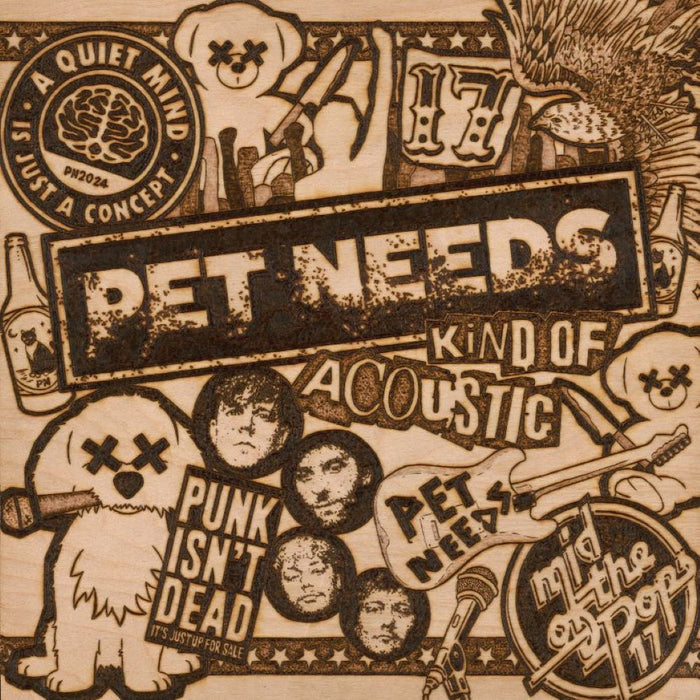 PET NEEDS Kind of Acoustic Vinyl LP Army Green Colour Due Out 24/01/25