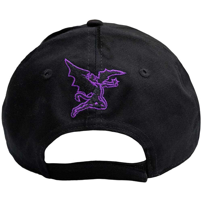 Black Sabbath Logo & Devil Baseball Cap Black