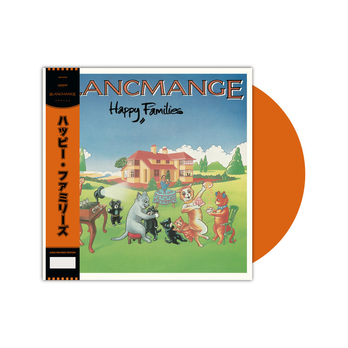 Blancmange Happy Families Vinyl LP Signed Assai Obi Edition Clear Orange Colour 2026
