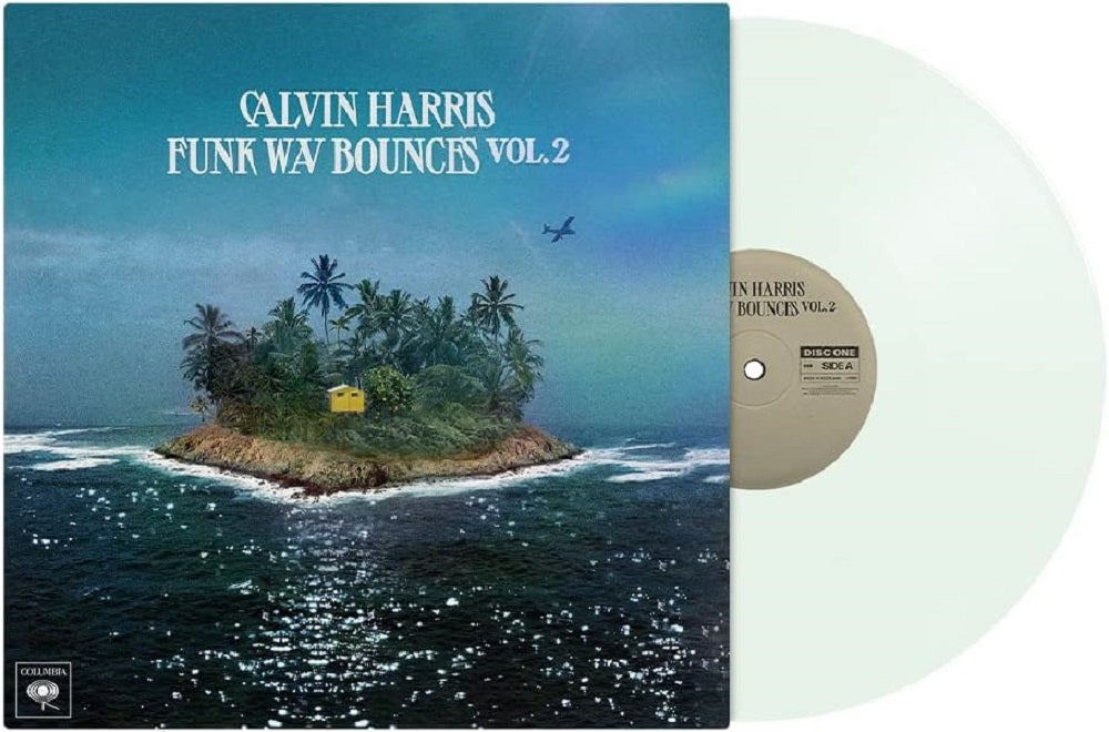 Calvin Harris Funk Wav Bounces Vol.2 Vinyl LP Glow in the Dark Colour 2022