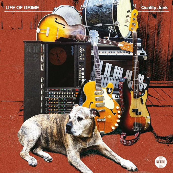 Life of Grime Quality Junk Vinyl LP Indies Orange & Black Swirl Colour 2025