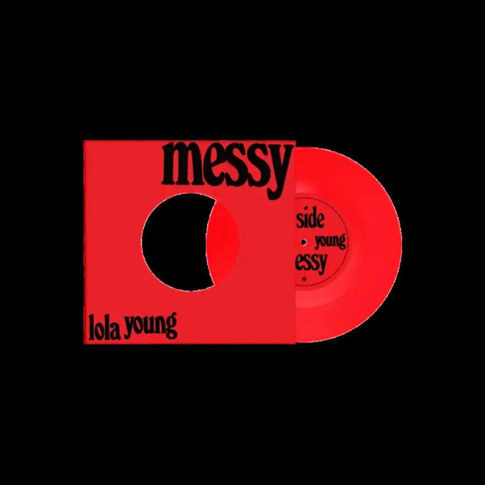 Lola Young Messy 7"" Vinyl Single Red Colour 2025