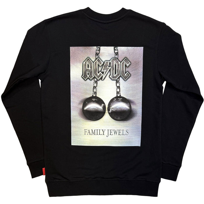 AC/DC Family Jewels Black XX-Large Sweatshirt