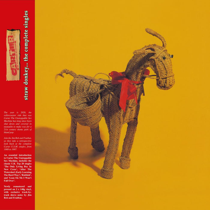 Carter The Unstoppable Sex Machine STRAW DONKEY... THE COMPLETE SINGLES Vinyl LP 2026