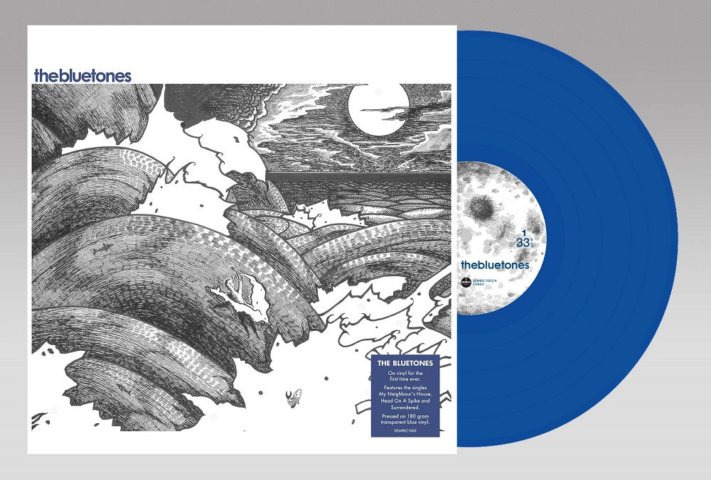 The Bluetones The Bluetones (Self Titled) Vinyl LP Translucent Blue Colour 2022