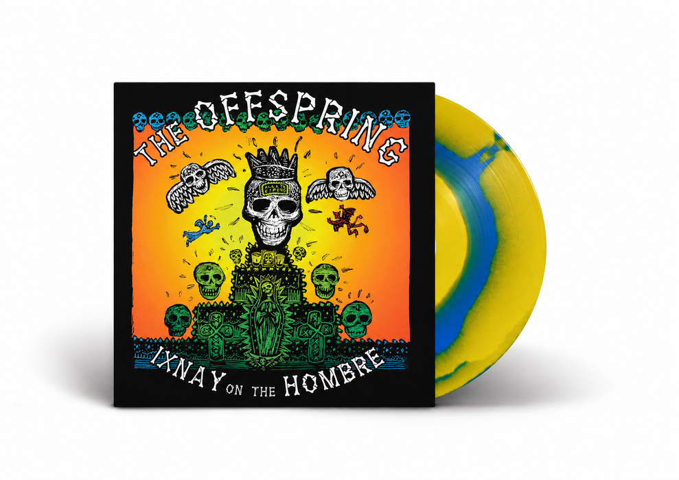 The Offspring Ixnay On The Hombre Vinyl LP Yellow & Blue Narble Colour NAD 2026 Due Out 17/10/26