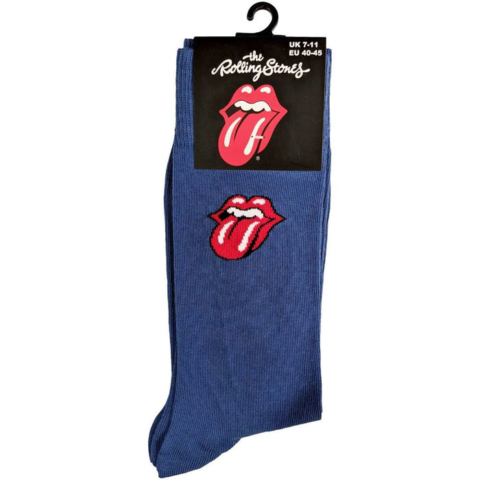 The Rolling Stones Unisex Ankle Socks: Vertical Tongue (Uk Size 7 - 11)