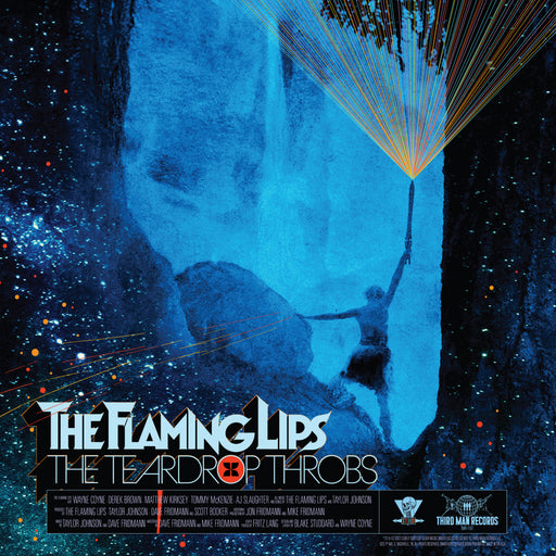 The Flaming Lips The Teardrop Throbs Vinyl LP Indies Opaque Blue Colour