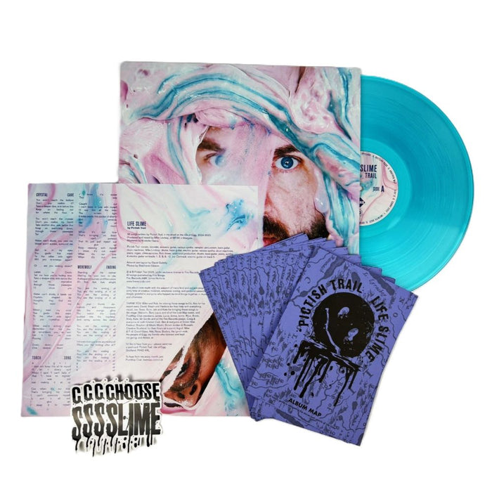 Pictish Trail Life Slime Vinyl LP Toxic Lagoon Blue Colour 2026