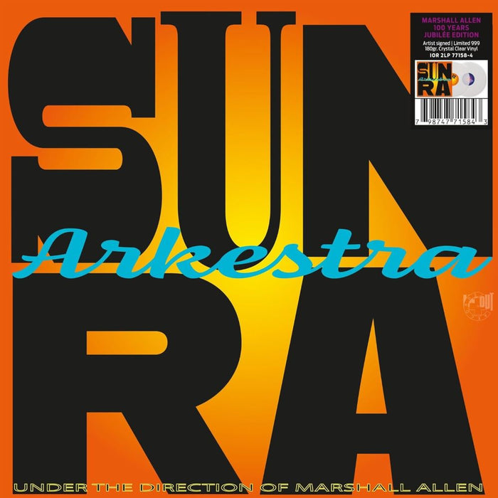 Sun Ra Arkestra Lights On A Satellite Vinyl LP Crystal Clear Colour 2024