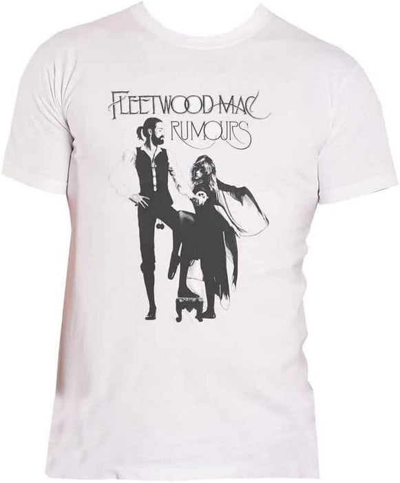 Fleetwood Mac Rumours White X-Large Unisex T-Shirt