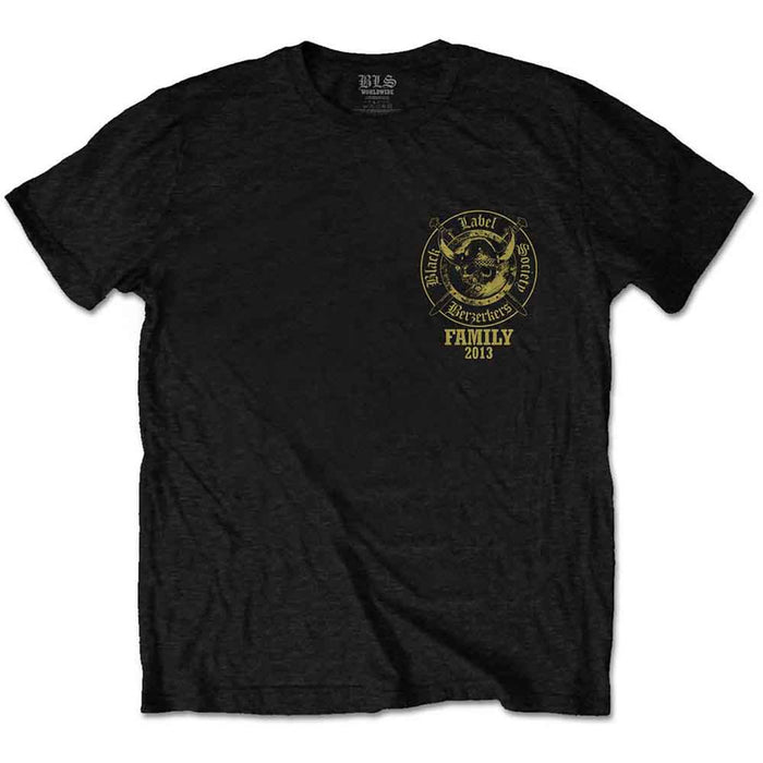 Black Label Society Berzerkers Black Small T-Shirt