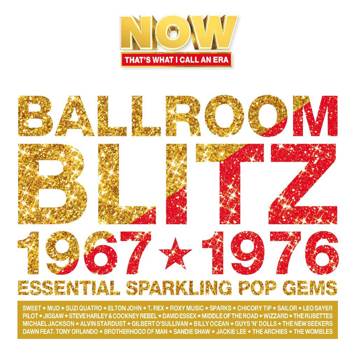 Various Artists NOW That's What I Call An Era - Ballroom Blitz: 1967-1976 Vinyl LP Due Out 06/11/26