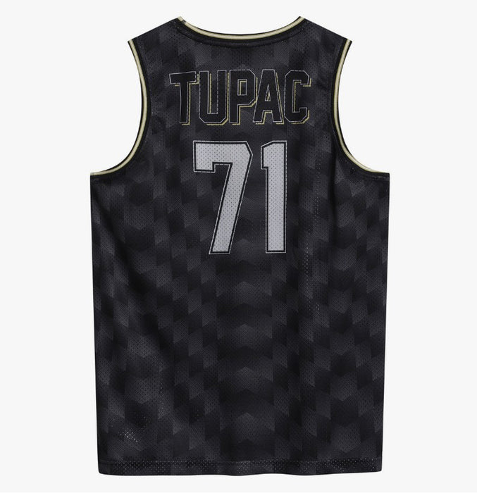 Tupac Basketball Jersey Medium T-Shirt