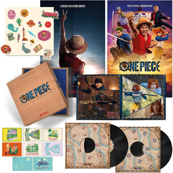 Sonya Belousova & Giona Ostinelli - One Piece: Into The Grand Line: Soundtrack From The Netflix Series Vinyl Boxset Due Out 19/09/26