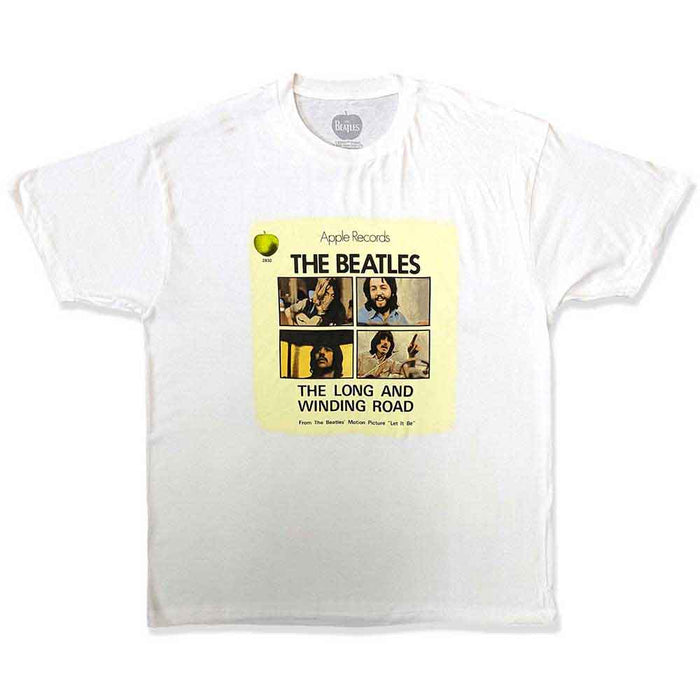 The Beatles Vintage Long & Winding Road White XX-Large T-Shirt